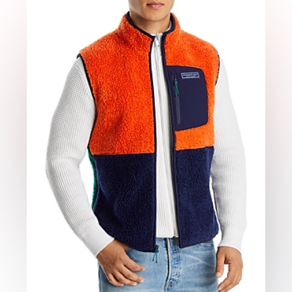 Vineyard Vines Sherppa vest  size M NWT - Picture 1 of 8